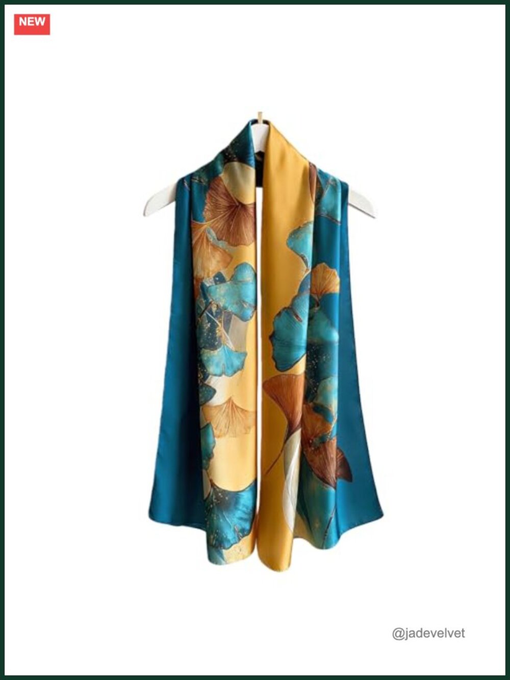 100% Mulberry Silk Scarf Long Lightweight Shawl Wrap Women Fashion